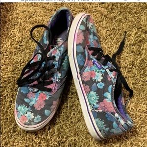 Vans Shoes Floral Print Womens 7.5